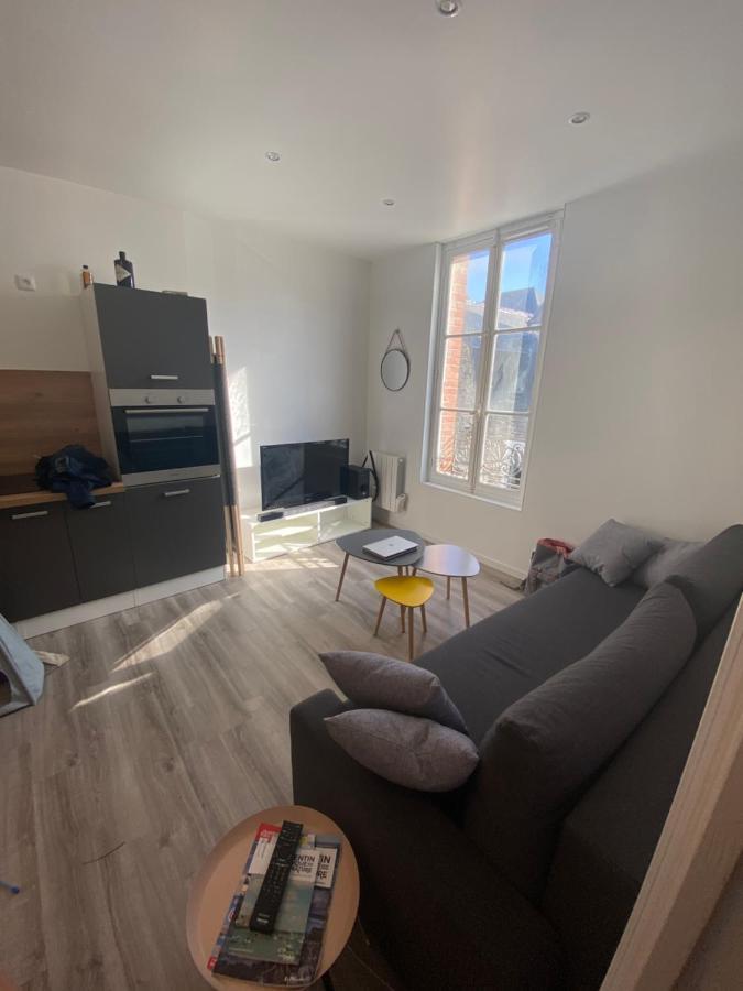 Cosy Flat Carteret - Appartement Centre Bourg - 4 Personnes บาร์เนอวีย์-แกร์เตอเร ภายนอก รูปภาพ